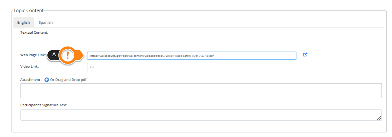 How to add a web page link – ZurelSoft